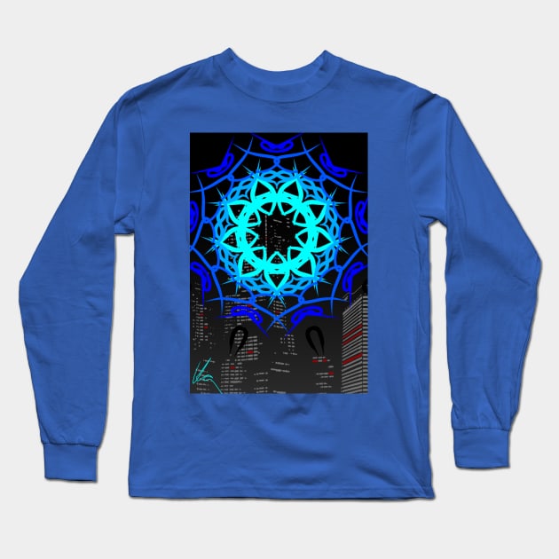 Magic In the City Long Sleeve T-Shirt by CipherArt